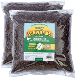 Dried Black Soldier Fly Larvae (Sunworms™) 10 lb (2x5lb)